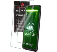 TECHGEAR Moto G7 Screen Protectors, [2 Pack] GLASS Edition Genuine Tempered Glass Screen Protector Guards Cover Compatible with Motorola Moto G7