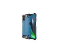 TECHGEAR Moto G9 Plus Tough Armoured Case - ShockProof, Rugged, Sturdy, Heavy Duty Protective Case Cover Designed for Motorola Moto G9 Plus (Blue)