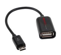TECHGEAR OTG USB Adapter Cable for Samsung Galaxy Tab Pro 12.2 Inch SM-T900 with LTE SM-T905 - On The Go Micro USB to Female USB Adapter