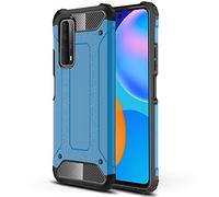 TECHGEAR P Smart 2021 Tough Armoured Case - ShockProof, Rugged, Sturdy, Heavy Duty Protective Case Cover Designed for Huawei P Smart 2021 (Blue)