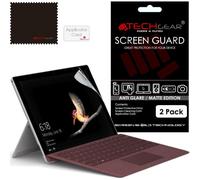 TECHGEAR [Pack of 2] Anti Glare Screen Protectors for Microsoft Surface Go 10" - Matte Screen Protector Covers With Cleaning Cloth + Application Card