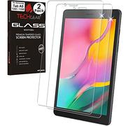 TECHGEAR [Pack of 2 GLASS Edition Screen Protector Designed For Samsung Galaxy Tab A 8.0 2019 8" (SM-T290 / SM-T295), Tempered Glass Screen Protector [9H Toughness] [HD Clarity] [Scratch-Resistant]
