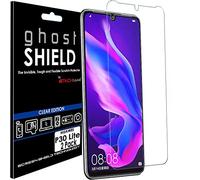 TECHGEAR [Pack of 2] Screen Protectors fit Huawei P30 Lite [ghostSHIELD Edition] Genuine Reinforced TPU film Screen Protector Guard Covers with FULL Screen Coverage inc Curved Screen Area