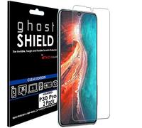 TECHGEAR [Pack of 2] Screen Protectors fit Huawei P30 Pro [ghostSHIELD Edition] Genuine Reinforced TPU film Screen Protector Guard Covers with FULL Screen Coverage inc Curved Screen Area