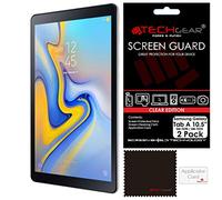 TECHGEAR [Pack of 2] Screen Protectors for Samsung Galaxy Tab A 10.5 Inch (SM-T590 / SM-T595) - Ultra Clear Lcd Screen Protector Guard Covers for Galaxy Tab A 10.5 2018