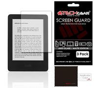 TECHGEAR [Pack of 3] MATTE ANTI-GLARE for Amazon Kindle 6" Screen Protectors with Cleaning Cloth & Application Card Compatible with Amazon Kindle 6" (2014-2024)