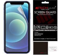 TECHGEAR [Pack of 3] Matte Screen Protectors for iPhone 12, iPhone 12 Pro - ANTI GLARE / MATTE Screen Protectors With Cleaning Cloth & Card