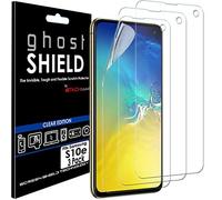 TECHGEAR [Pack of 3] Screen Protectors fit Samsung Galaxy S10e [ghostSHIELD Edition] Reinforced TPU film Screen Protector Guard Covers [FULL Screen Coverage] Curved Screen Area (NOT for S10, S10+)