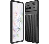 TECHGEAR Pixel 7 Case [CarbonFlex Case] Premium Flexible Soft Shockproof Slim Fit Case Cover with Carbon Fibre Effect Designed For Google Pixel 7