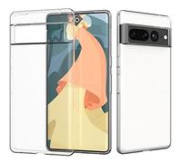 TECHGEAR Pixel 7 Clear Case [AirFlex] Crystal Clear Slim & Light, Protective, Flexible Soft Gel/TPU Cover with Soft Touch Keys Compatible with Google Pixel 7 (Super Clear)