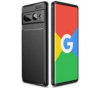 TECHGEAR Pixel 7 Pro Case [CarbonFlex Case] Premium Flexible Soft Shockproof Slim Fit Case Cover with Carbon Fibre Effect Designed For Google Pixel 7 Pro