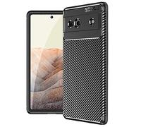 TECHGEAR Pixel 7a Case [CarbonFlex Case] Premium Flexible Soft Shockproof Slim Fit Case Cover with Carbon Fibre Effect Designed For Google Pixel 7a