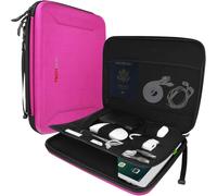 TECHGEAR Portfolio Tablet Sleeve Organiser - Zipped Hard Shell Protective Business Carry Cover Bag Holder Case Fits iPad Pro...