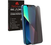 TECHGEAR Privacy Glass Edition Tempered Screen Protector for iPhone 13 Mini 5.4-inch - Anti-Spy Privacy Filter, 9H Hardness, HJ8U
