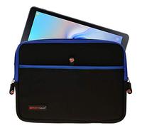 TECHGEAR Pro Sleeve [10] Slim Neoprene Zipped Protective Sleeve Case Cover, Anti-Shock Bubble Interior fits Samsung Tab A 10.1 2019, T580, Tab A 10.5 T590, Tab S6 T860, S5e S4 10.5, Tab S3 S2 9.7 etc