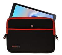 TECHGEAR Pro Sleeve [10] Slim Neoprene Zipped Protective Sleeve Case Cover, Anti-Shock Bubble Interior fits Samsung Tab A 10.1 2019, T580, Tab A 10.5 T590, Tab S6 T860, S5e S4 10.5, Tab S3 S2 9.7 etc