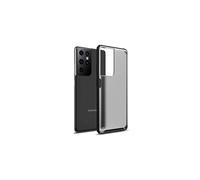 TECHGEAR Galaxy S21 Ultra Case [Fusion FX Case] Slim & Light, Tough, Shockproof, Protective, Fused Gel Bumper & Hard Back Smooth Case Cover Designed for Samsung Galaxy S21 Ultra / S21 Ultra 5G (Black)