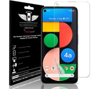 TECHGEAR Screen Angel 3-Pack TPU Screen Protectors for Google Pixel 4a 5G - Full Coverage, Case-Friendly, Bubble-Free, HD Clarity
