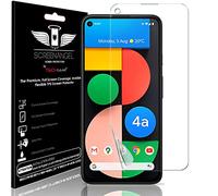 TECHGEAR Screen Protector fits Google Pixel 4a 5G [Screen Angel Edition] [Case Friendly] [Bubble Free] [FULL Screen Coverage] HD Clear Flexible TPU Film (Not Pixel 4a)