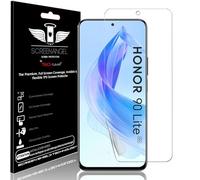 TECHGEAR Screen Protector fits Honor 90 Lite 5G [Screen Angel Edition] [Case Friendly] [Bubble Free] [FULL Screen Coverage] HD Clear Flexible TPU Film