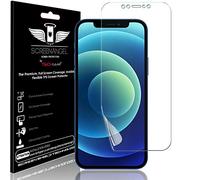 TECHGEAR Screen Protector fits iPhone 12, iPhone 12 Pro 6.1" [Screen Angel Edition] [Bubble Free] [FULL Screen Coverage] HD Clear Flexible TPU Film