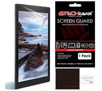 TECHGEAR Screen Protector for Amazon Fire HD 10 (5th Generation/2015 Release) - Clear Lcd Screen Protectors for Fire HD10 2015 - With Cleaning Cloth + Application Card (Fire HD10)