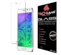 TECHGEAR Screen Protector for Galaxy A5 2015 (SM-A500 Series) - GLASS Edition Genuine Tempered Glass Screen Protector Guard Cover Compatible with Samsung Galaxy A5 2015 (Not for A5 2016 or 2017)
