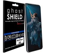 TECHGEAR Screen Protector for Honor 20 and Huawei Nova 5T [ghostSHIELD Edition] Genuine Reinforced TPU film Screen Protector with FULL Screen