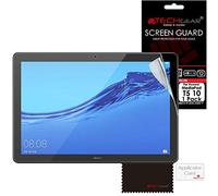 TECHGEAR Screen Protector for Huawei MediaPad T5 10 (10.1" Screen) - Ultra Clear Screen Protector Guard Cover with Screen Cleaning Cloth & Application Card - for Mediapad T5 10