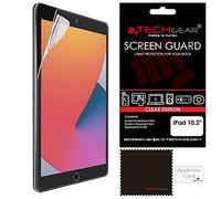 TECHGEAR Screen Protector for iPad 10.2" 2021/2020 / 2019, CLEAR Screen Protector Guard Covers Compatible with New Apple iPad 9th / 8th / 7th Generation 10.2" 2021/2020 / 2019