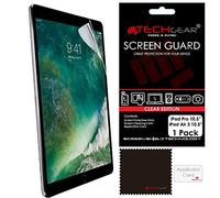 TECHGEAR Screen Protector for iPad Air 10.5" (2019) iPad Pro 10.5" - Clear Screen Protector Guard Cover Compatible with Apple iPad Air/Pro 10.5 inch - with Cloth & Applicator Card