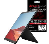 TECHGEAR Screen Protector for Microsoft Surface Pro X (13 Inch screen) - Ultra Clear Screen Protector Guard Cover With Screen Cleaning Cloth & Application Card