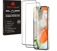 TECHGEAR Screen Protector for Pixel 10 Pro / 9 Pro [2 Pack] 3D GLASS Edition [Finger ID Compatible] [Case Friendly] [9H Hardness] [Anti-Bubble] Glass Screen Protector for Google Pixel 9 Pro & 10 Pro