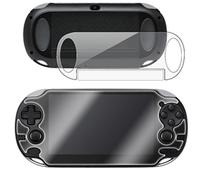 TECHGEAR Screen Protector for PlayStation PS VITA Full Body Front & Back/Rear - Clear Screen Protector Compatible with Sony PlayStation PS VITA (Full Body Front & Back/Rear)