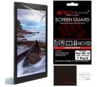 TECHGEAR Screen Protector for Previous Amazon Fire HD 10 2019 (9th / 7th Generation, 2019/2017) - Clear Lcd Screen Protectors for Fire HD10 2019/2017 (Fire HD10 with 10.1 screen)