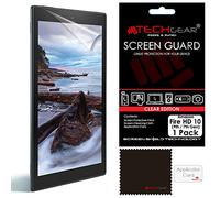TECHGEAR Screen Protector for Previous Amazon Fire HD 10 2019 (9th / 7th Generation, 2019/2017) - Clear Lcd Screen Protectors for Fire HD10 2019/2017 (Fire HD10 with 10.1 screen)