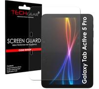 TECHGEAR Screen Protector for Samsung Galaxy Tab Active 5 Pro 10.1" (SM-X350 / SM-X356), Film Guard Cover [HD Clear] [Scratch-Resistant] [HD Transparency] [Stylus Compatible]