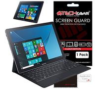 TECHGEAR Screen Protector for Samsung Galaxy TabPro S - Clear Lcd Screen Protector With Cleaning Cloth + Application Card (a.k.a Tab Pro S)