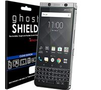 TECHGEAR Screen Protector to fit BlackBerry KeyOne [ghostSHIELD Edition] Genuine Reinforced Flexible TPU Screen Protector Guard Covers with Full Screen Coverage inc Curved Screen