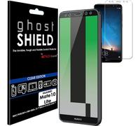 TECHGEAR Screen Protector to fit Huawei Mate 10 Lite [ghostSHIELD Edition] Genuine Reinforced Flexible TPU Screen Protector with Full Screen Coverage