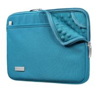 TECHGEAR Shockproof Water-Resistant Tablet Sleeve 9-11" for iPad Galaxy Tab | AirShock 360° Bubble Padding, Pocket, Fits iPad A16, iPad 10.9 Air/Pro 11 & Tab A11 Plus, A9+, S10 Lite S9 FE S11, Surface Go