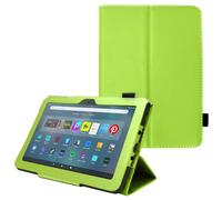 TECHGEAR Smart Case Designed For All New Amazon Fire Max 11" (2023 / 13th Generation) Slim PU Leather Folio Smart Stand Case Cover with Hand Strap & Auto Wake/Sleep [Green]