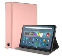 TECHGEAR Smart Case for All New Amazon Fire Max 11 (2023 / 13th Generation) Slim Smart Case Stand Cover with Corner Protection[Auto Wake/Sleep] Soft TPU Holder - Rose Gold