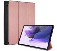 TECHGEAR Smart Case for Samsung Galaxy Tab A8 10.5" 2022 Release (SM-X200 / SM-X205) PU Leather Slim Smart Case Tri-fold Stand Cover with Corner Protection [Auto Wake/Sleep] - Rose Gold