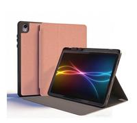 TECHGEAR Smart Case for Samsung Galaxy Tab S11 11" (SM-X730 / SM-X736) with S Pen Holder, Slim PU Leather Protective Folio Stand Cover, Multi-Angle Viewing & Auto Wake/Sleep - Pink