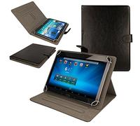 TECHGEAR [Stellar (10)] Universal Case for Dell Venue 10 & Venue 10 Pro Tablets - Protective Case with Viewing Stand (Black)