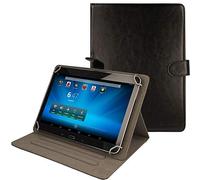 TECHGEAR [Stellar (10)] Universal Case for Lenovo E10 10.1 Inch Tablets, QIMAOO 10.1, Padgene 10.1 (Android 8.1), Ibowin 10.1 tablet, Alcatel tablet 10.1 Protective Case with Viewing Stand (Black)