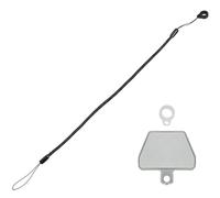 TECHGEAR Stylus Tether, 16" Retractable Spring Coil Strap (2x Loops) Elastic Lanyards, Universal Anti-Lost Bungee Cord for Touch Pens/Pencils, Secure Stylus to Tablet Case, Tablet Pencil Accessory