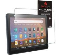 TECHGEAR Tempered Glass Screen Protector for All New Amazon Fire HD 8" / HD 8" Plus Tablets (2020 / 10th Generation [9H Toughness] [HD Clarity] [Scratch-Resistant] [No-Bubble] [Custom Made]