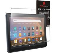TECHGEAR Tempered Glass Screen Protector for Amazon Fire HD 10" / HD 10 Plus Tablets (2021 / 11th Generation [9H Toughness] [Scratch-Resistant] [No-Bubble] [Responsive]